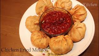 fried chicken momos recipe  perfect fried chicken momos recipe [upl. by Barby]