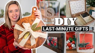 DIY Christmas gifts people ACTUALLY WANT 🎄 lastminute  cute ideas [upl. by Nya]