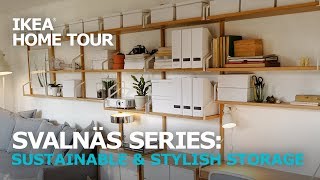 Stylish Wall Mounted Shelves  IKEA Home Tour [upl. by Ainigriv853]