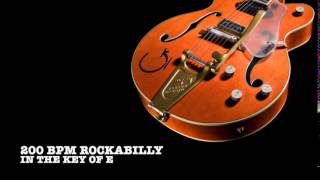 200 bpm Rockabilly Backing Track E [upl. by Tiraj]