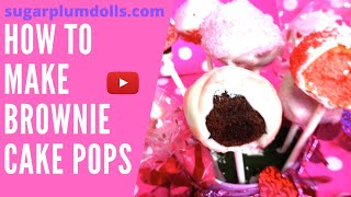 Brownie Cake Pops [upl. by Esirrehc316]