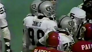 RaidersChiefs Brawl 1986 [upl. by Ibson]