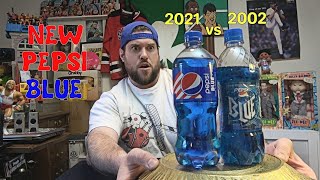 New PEPSI BLUE Taste Test Does It Taste The Same 19 Years Later  LA BEAST [upl. by Santoro]