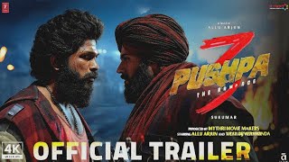 PUSHPA 3  The Rampage Notion Trailer Allu Arjun  Rashmika  Vijay Devarakonda  Sukumar  2025 [upl. by Danuloff586]