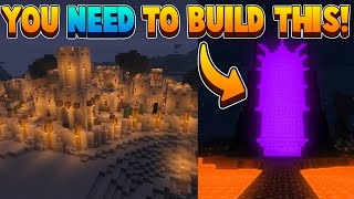 30 Things You Should Build If Youre Bored In Minecraft [upl. by Eiddam727]