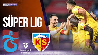 Trabzonspor vs Kayserispor  SüperLig HIGHLIGHTS  091924  beIN SPORTS USA [upl. by Amador]