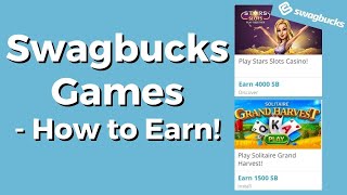 Swagbucks Games – How to Boost Your Earnings by Playing [upl. by Karalynn214]