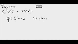 Isomorfismo Definición [upl. by Navarro]