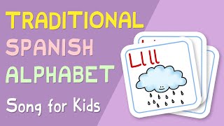 ¡El alfabeto  Traditional Spanish Alphabet Song [upl. by Lebana199]