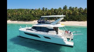 MarineMax Vacations 443 Power Catamaran  All You Need to Know [upl. by Zilla]