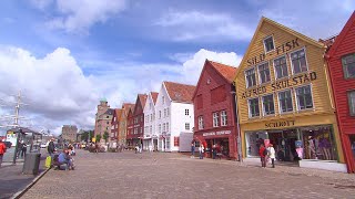 Norways West Fjords Mountains and Bergen [upl. by Halfdan]