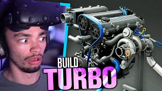 How to TURBO A Car in VR  Wrench Virtual Reality Gameplay [upl. by Naivad569]