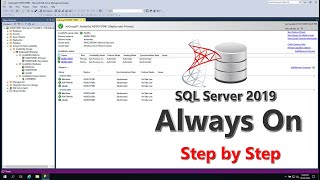 How to Configure AlwaysOn High Availability in MS SQL Server 2019  Step by Step [upl. by Attenyl]