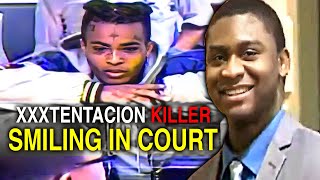 XXXTentacion Killer Smiles In Court  NEW Footage [upl. by Burbank872]