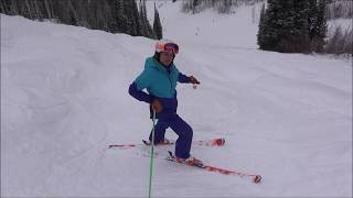 Tactics for skiing Moguls [upl. by Ibob683]