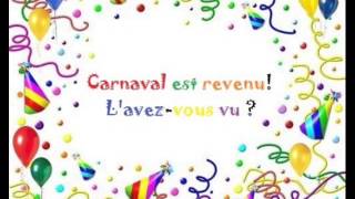 Carnaval est revenu [upl. by Ttergram979]