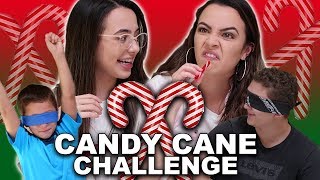 Candy Cane Challenge  Merrell Twins [upl. by Ulu]