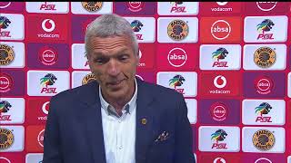 Absa Premiership  Kaizer Chiefs v Stellenbosch FC  Postmatch interview with Ernst Middendorp [upl. by Marpet65]