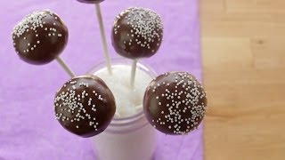 How To Make Chocolate Cake Pops  Simply Bakings [upl. by Jarib]