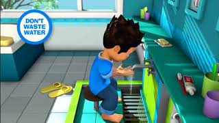 A Step by step to learn wudu Ablution for Kids [upl. by Enida520]