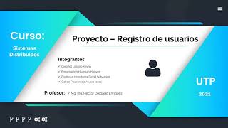 Proyecto Sistemas Distribuidos [upl. by Lynn315]