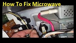 How To Fix Microwave Panasonic Stops Few Seconds When It Starts [upl. by Busby]