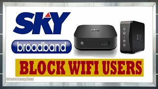 How to Block WiFi Users in Sky Broadband Router [upl. by Adnihc]