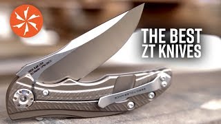 The Top 7 Best Zero Tolerance Knives Available at KnifeCentercom Best ZT Knives You Can Buy [upl. by Lyndsie809]