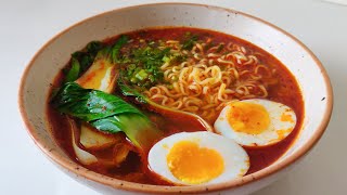 Easy Spicy Ramen Noodles Recipe in Just 10 Minutes 🔥 [upl. by Idel]