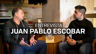 Entrevisté al hijo de Pablo Escobar Juan Pablo Escobar Henao [upl. by Annelg835]