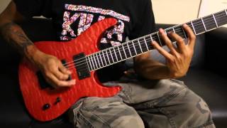 VEIL OF MAYA Guitar PlayThrough  Its Not Safe To Swim Today [upl. by Musihc722]