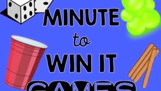 Minute to Win It Games [upl. by Norrab]