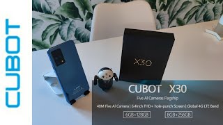 CUBOT X30 Blue  Unboxing [upl. by Gelya251]