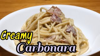 Creamy Carbonara Filipino Style Recipe [upl. by Novert]