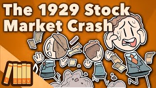 The 1929 Stock Market Crash  Black Thursday  Extra History [upl. by Cherrita916]