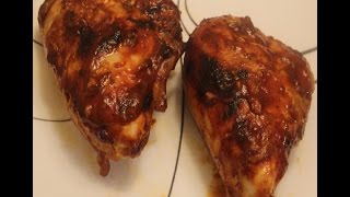 Best Oven Barbecued Chicken Recipe [upl. by Ennahteb]