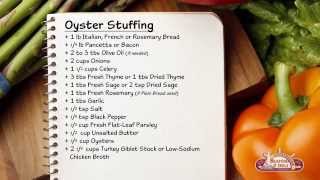 Oyster Stuffing [upl. by Attenyl]