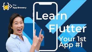 Your First Flutter App Ep 1  Creating a New Flutter Project from Scratch [upl. by Anitnemelc]