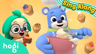 The Muffin Man  Sing Along with Pinkfong amp Hogi  Nursery Rhymes  Hogi Kids Songs [upl. by Ahsikel]