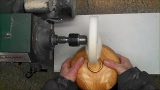 Woodturning  Buffing a Danish Oil Finish [upl. by Sone]