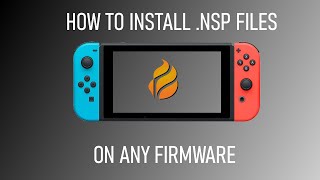 How To Install NSP files on Your Nintendo Switch Any Firmware  Tutorial Guide [upl. by Lauro]