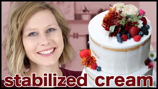 How to Stabilize Whipped Cream  EASY [upl. by Aciamaj901]