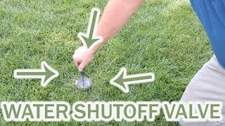 How to find a water shutoff valve [upl. by Adeys]