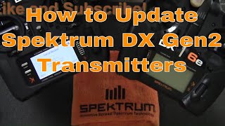 How to Register and Update your Spektrum Radio [upl. by Rodd206]