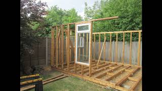 Summerhouse amp Shed Slideshow Build [upl. by Shiff]