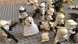 Commander Keller Takes Charge  LEGO Star Wars Stop Motion [upl. by Aleyak]