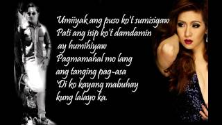 Umiiyak Ang Puso by Angeline Quinto Lyrics HD [upl. by Einaled]