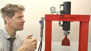 Workshop Hydraulic SystemPress conversion [upl. by Leasa996]