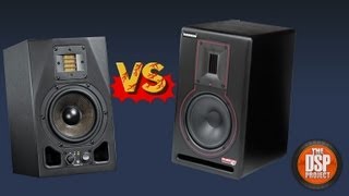 Studio Monitors  Adam Audio A5X vs Samson Rubicon R5a  The DSP Project [upl. by Debbie]