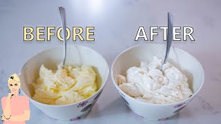 How to Make Perfect White Buttercream [upl. by Krishna]